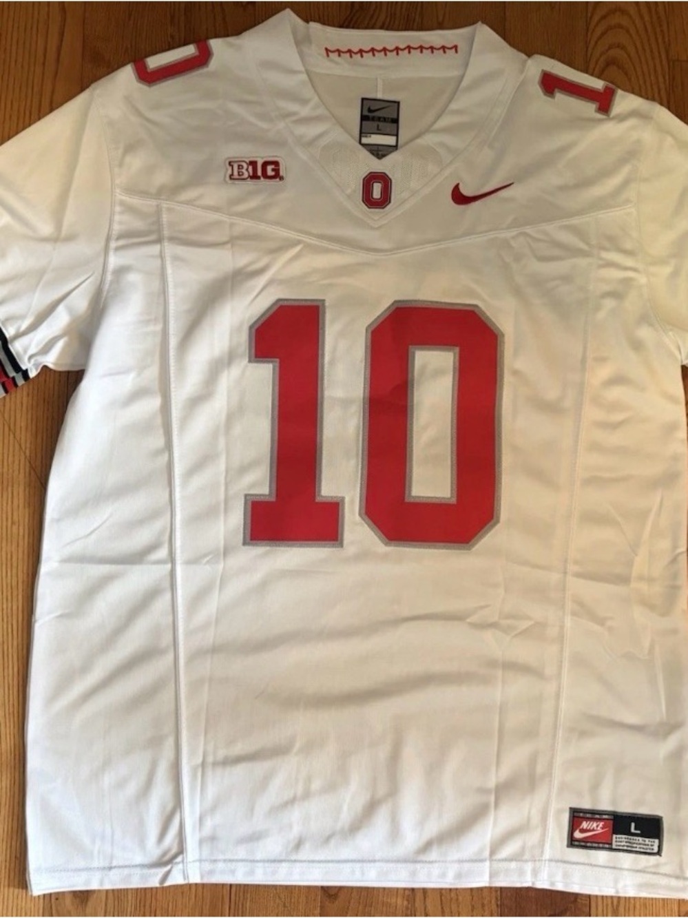 Julian Sayin Ohio State Buckeyes NCAA Jersey STITCHED NWT Size Large